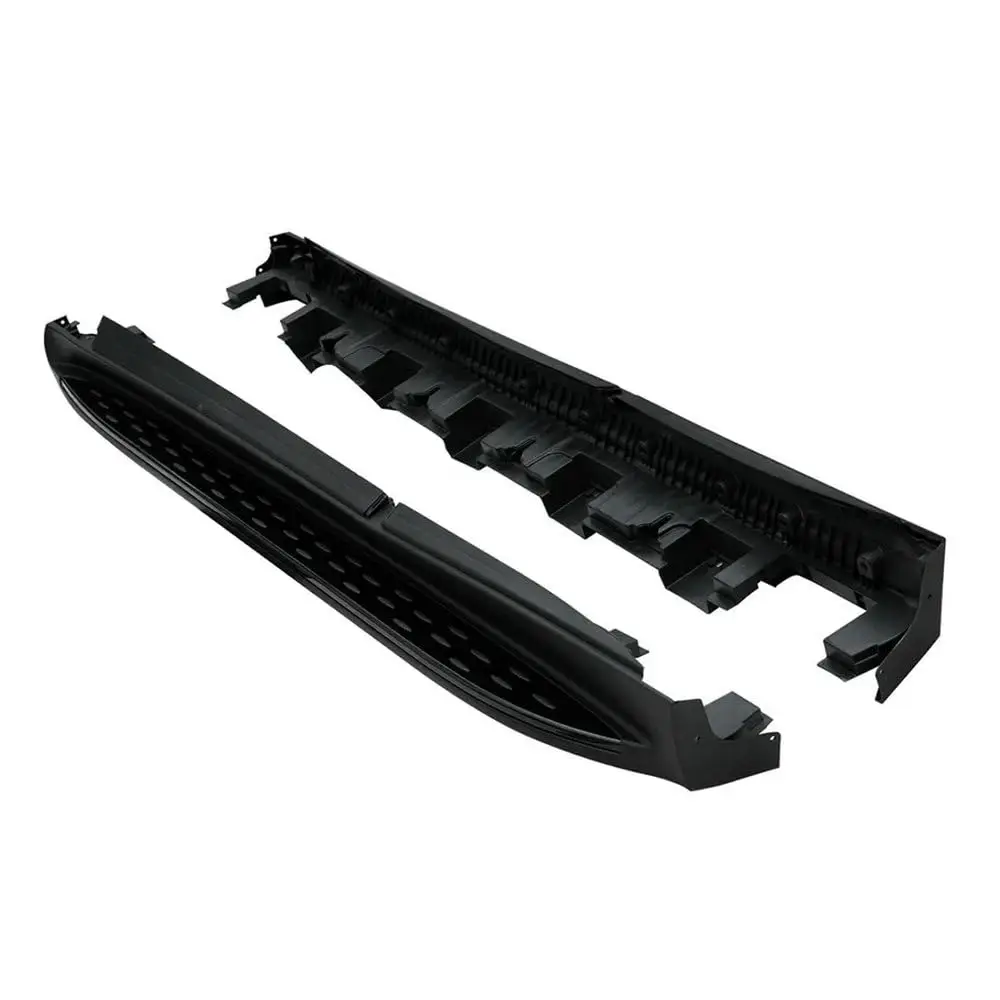 FANTE 2PCS Side Steps Running Boards Nerf Bars Side Pedals Fits for Mercedes Benz GLC X253 2016-2021 Aluminum Black