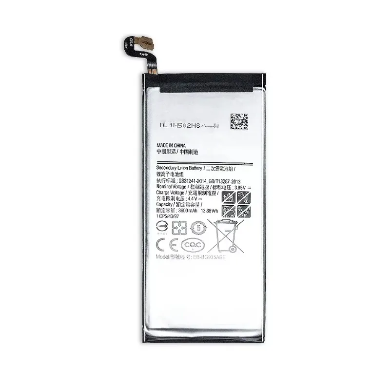 EB-BG935ABE 3.85V 3600mAh Battery For Samsung Galaxy S7 Edge S7Edge SM-G935F G9350 G935FD Mobile Phone Battery EB-BG935ABA