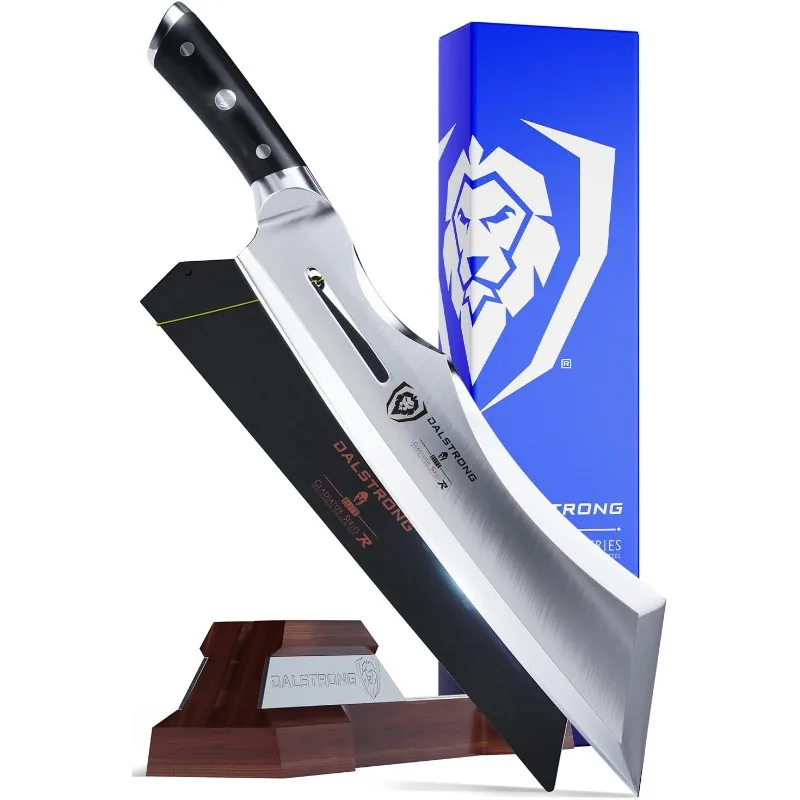 

Heavy Duty Butcher Breaking Knife-14 Gift Cleaver Knife-Gladiator Series- The 'Annihilator'-High Carbon Steel-Razor Sharp
