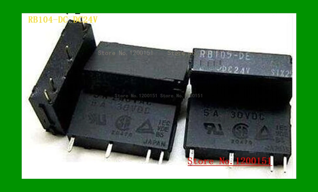 RB104-DC DC4.5V RB104-DE DC24V relay DIP-4
