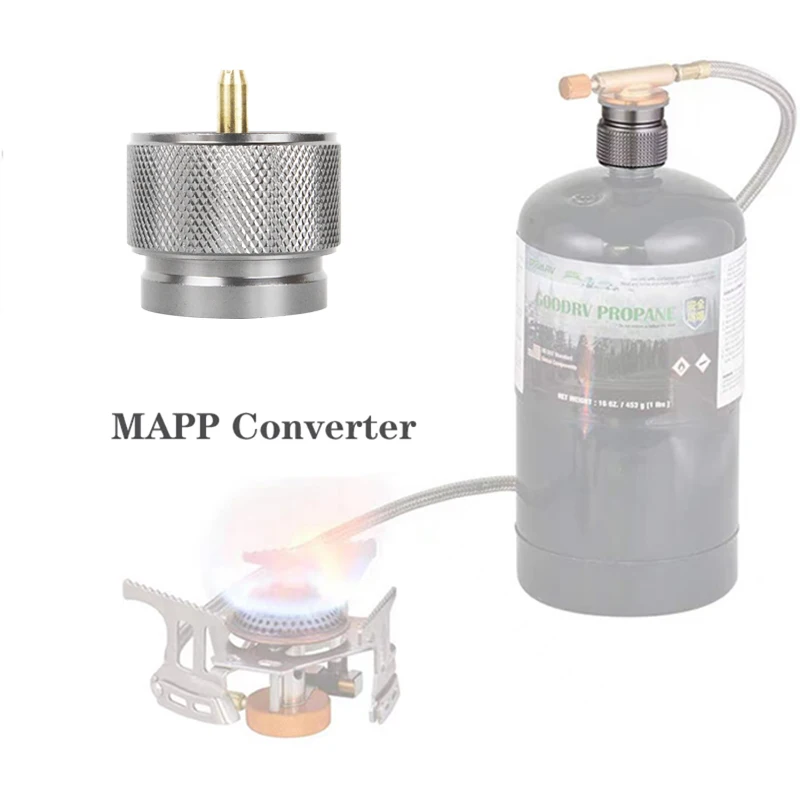 Outdoor Gasherd Propan Refill Adapter Camping Gas Zylinder Füllung Adapter Butan Nachfüllen Gas Tank Ausrüstung Camping Liefert – Detail 5