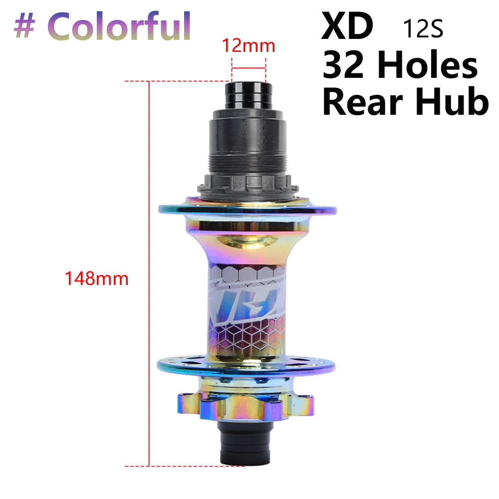 BOOST MTB Bike Hub 148x12mm Bicycle Hubs Aluminium 6 Claws 120