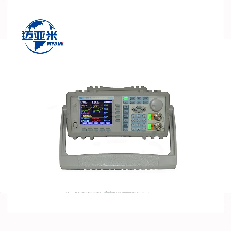 DDS 10MHz 20MHz 60MHz 100MHz Portable Arbitrary Waveform Generator 100MSa/s 8Bits Function Signal Generator for Lab Use