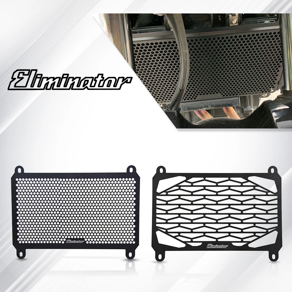 

New Motorcycle Accessories Radiator Guard Grille Cover Protector Protective Grill For Kawasaki Eliminator 400 450 2023 2024 2025