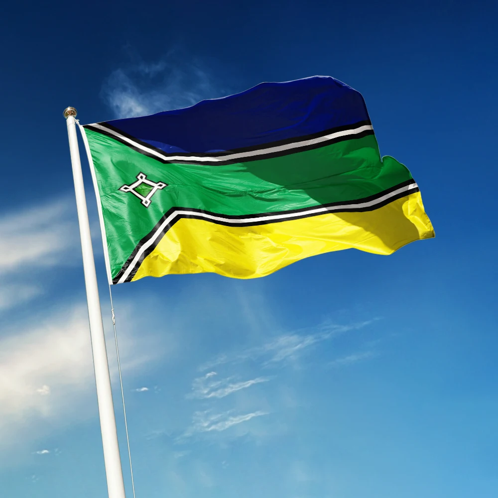 3x5 Ft Amapá Flag Vivid Color and Fade proof flags of Brazil Polyester with Brass Grommets 3 X 5 Ft