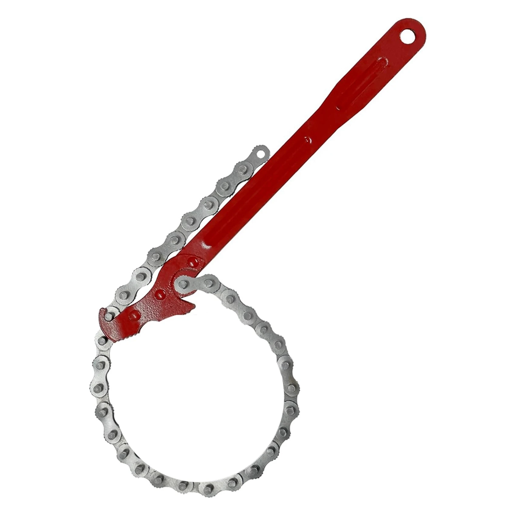 SYW-3X Chain Wrench, 12Inch Strap Wrench, Carbon Steel Chain Pipe Wrench Heavy Duty For Semi Truck, Universal Spanner Drain