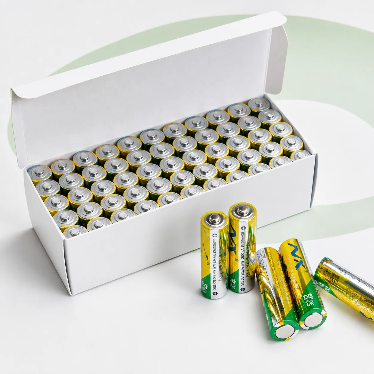 AA 1.5V Alkaline Batteries for Flashlights Clocks Radios Toys Wireless Mice and Game Controllers Long Lasting Power