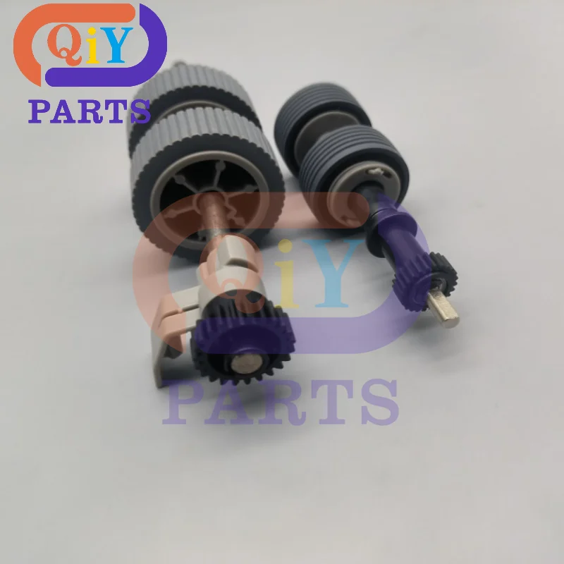 

1set Box Packing PA03540-0001 PA03540-0002 Brake Pick Roller with axle compatible for Fujitsu Fi 6130 Z 6230 6140 6240 6125