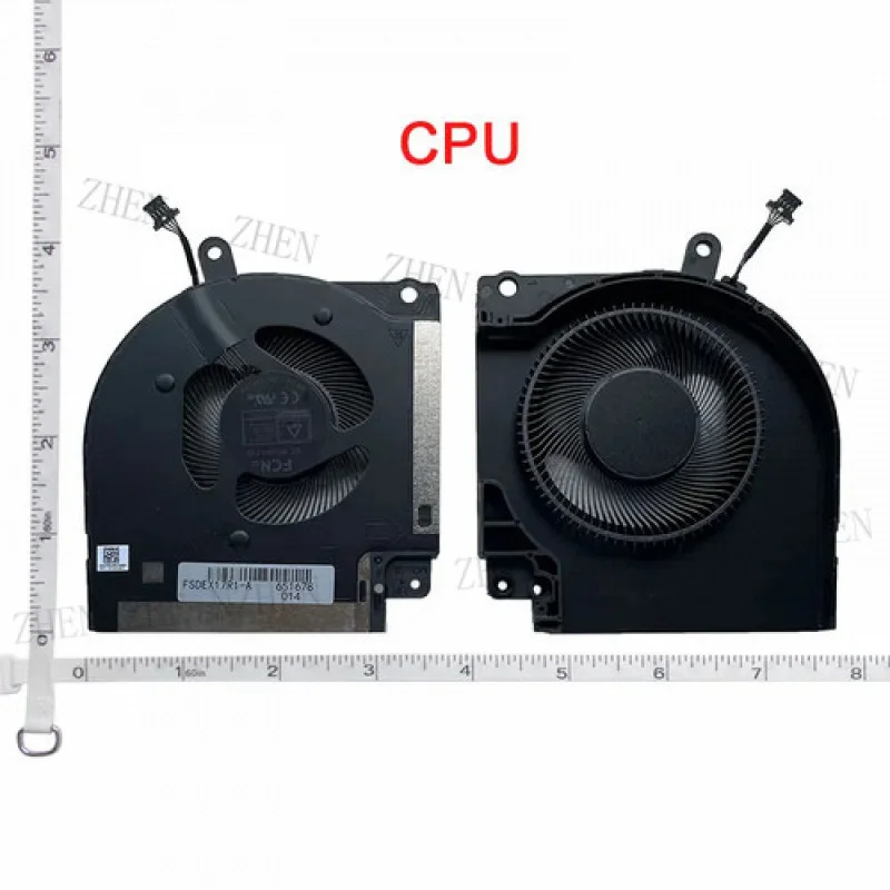 Kipas Pendingin CPU Y CPU untuk DELL Alienware X14 R1 P150G002 X17 R1 R2 0198CH 05PF30