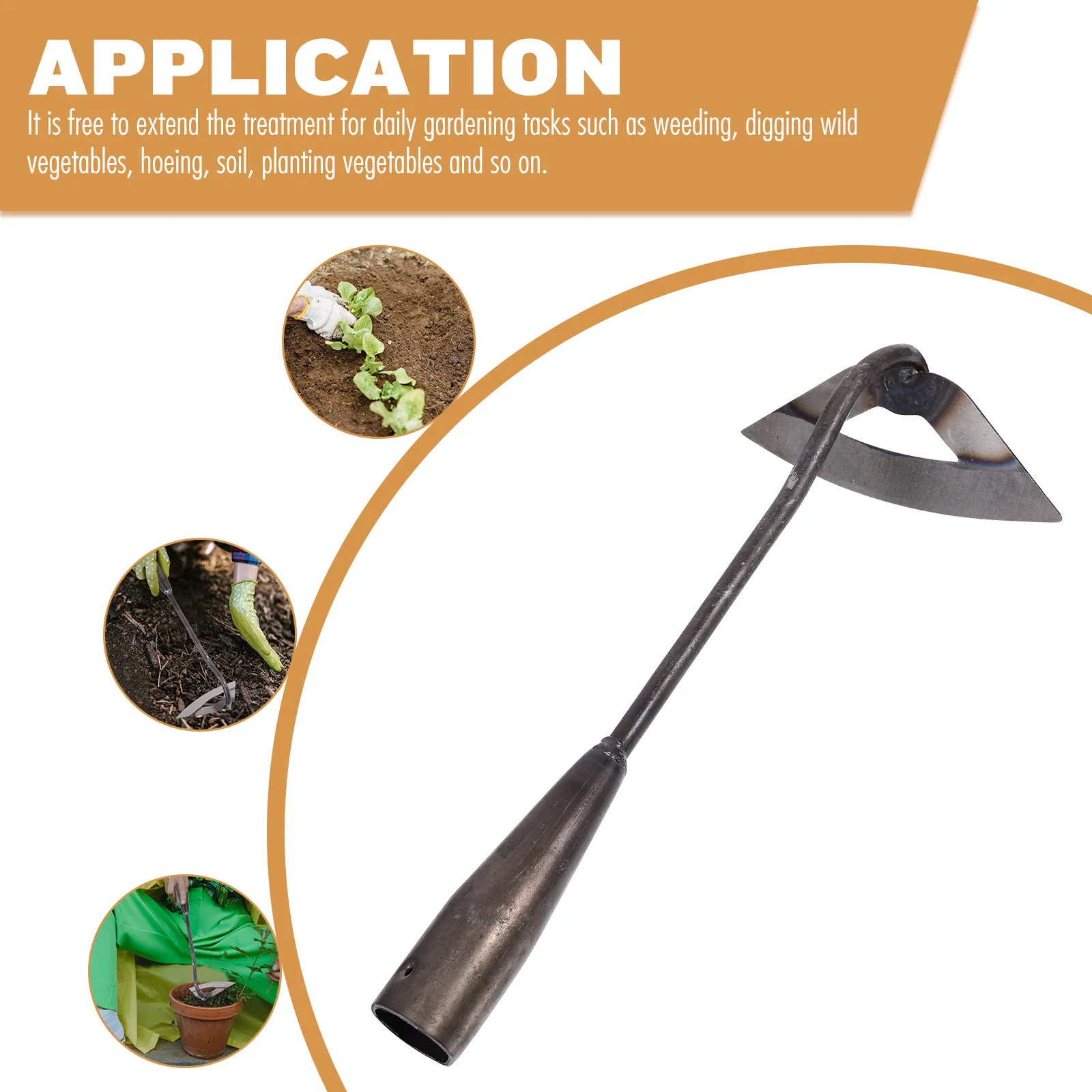 مجرفة حديقة من الفولاذ القوي، براعة دقيقة، مستلزمات البستنة، أداة إزالة الأعشاب الضارة، مجرفة زراعة خارجية، استخدام متعدد الأغراض