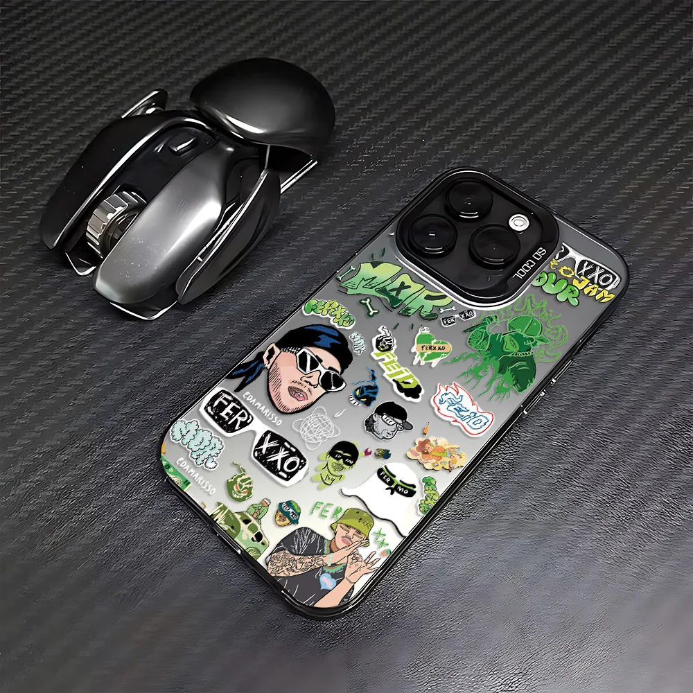 Feid Nitro Jam Ferxxo حافظة لهاتف سامسونج جالاكسي A16 A06 A35 A55 A25 A05S A15 A54 A34 A24 A14 A05 A04 4G 5G غطاء خلفي غير لامع