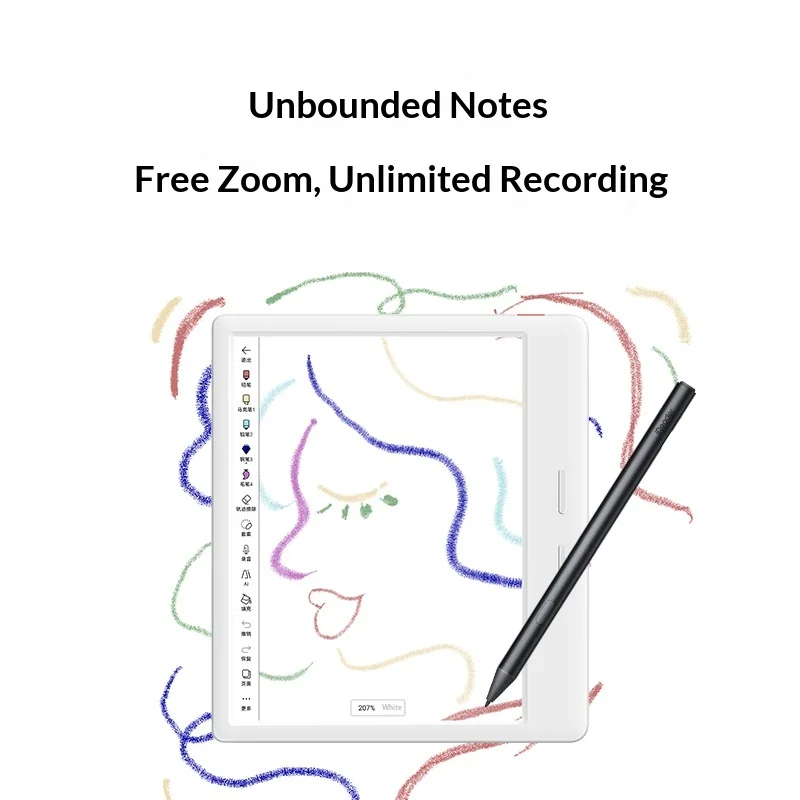 iReader Ocean 5C 7Inch 1680x1264 Color Ink Screen 4+64GB Portable E-book Reader With 3000mAh Battery 300PPI BW 150PPI Color