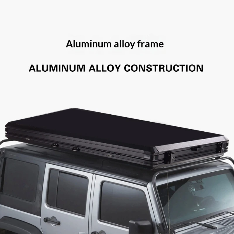 Automatic Lifting Aluminum Alloy Hardtop Four‑season Double‑layer Ready to Use Outdoor Camping Roof Top Tent