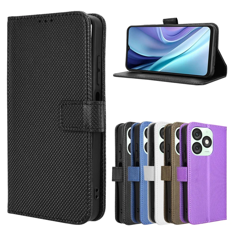 Flip Case For Itel A50 Case diamond Wallet Leather for Itel A50 International edition Cover