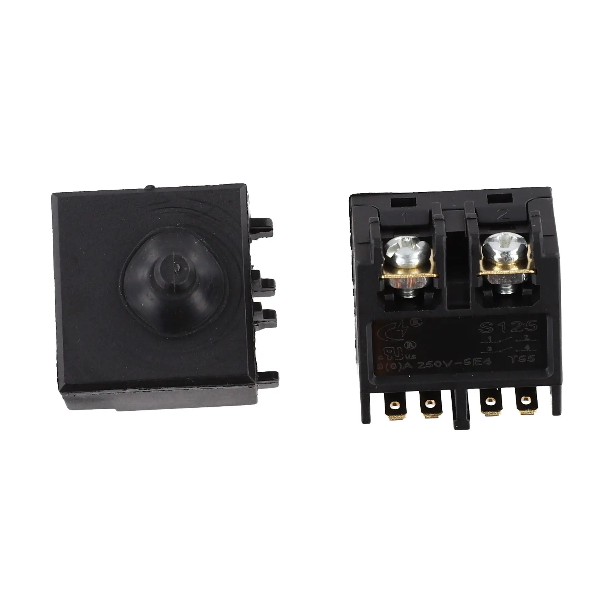 

New High Quality Angle Grinder Angle Grinder Switch Switch Push Replacement Useful 2pcs Workshop Accessory Button