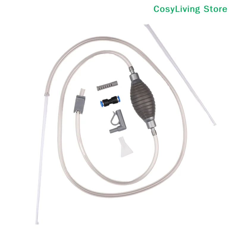 1Set Fish Tank Cleaning Tools Fish Tank Water Changer Aquarium Cleaner Manual Water Changer Handheld Vacuum Siphon Pump Cleaner