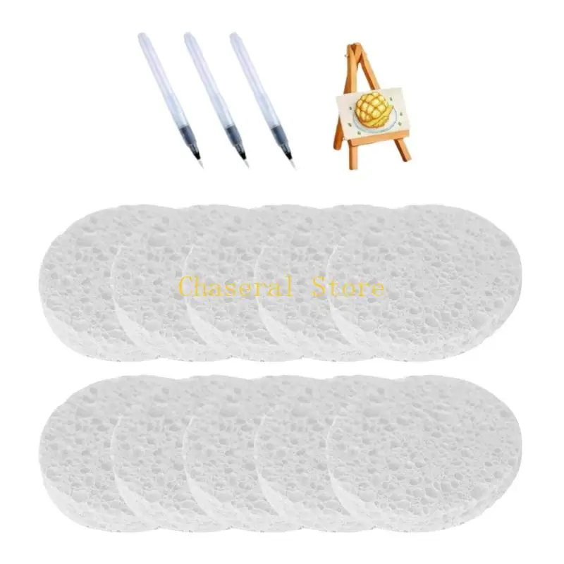 E7CE 10 Sheets DIY Puff Painting Paper Craft With Markers And Miniature Easel For Kids Adult Creative Texture Craft