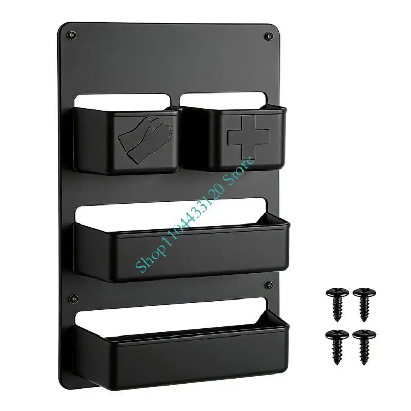 Plastic Door Pocket For Campers Multiple Compartment Storage Holder Perfect For Road Trips And Travel Use