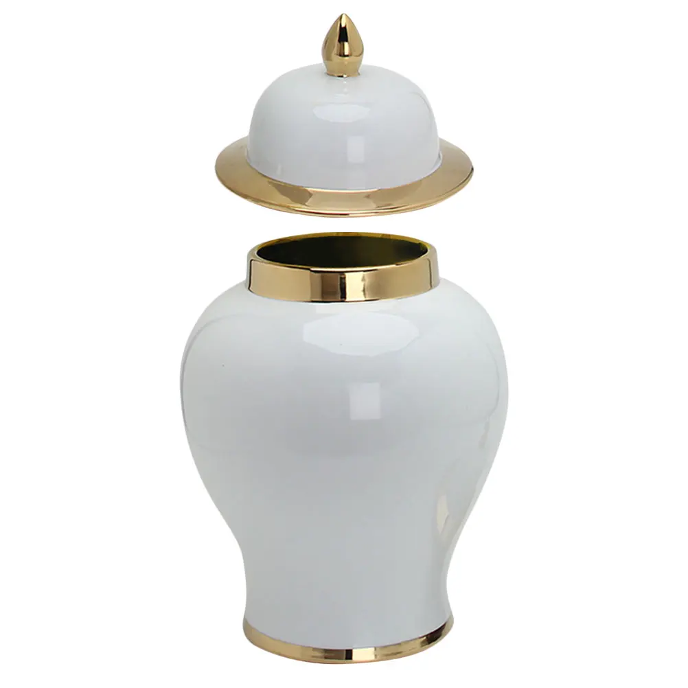 

Table Ceramic Ginger Pot Tea Storage Decorative Vases for Home Ceramics Traditional Flower