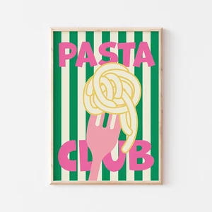 Modern Trendi Retro Vintage Pasta Kopi Espresso Dinding Seni Kanvas Lukisan Poster Gambar untuk Kantor Dapur Dekorasi Rumah 10 poster kantor penjualan terbaik - №