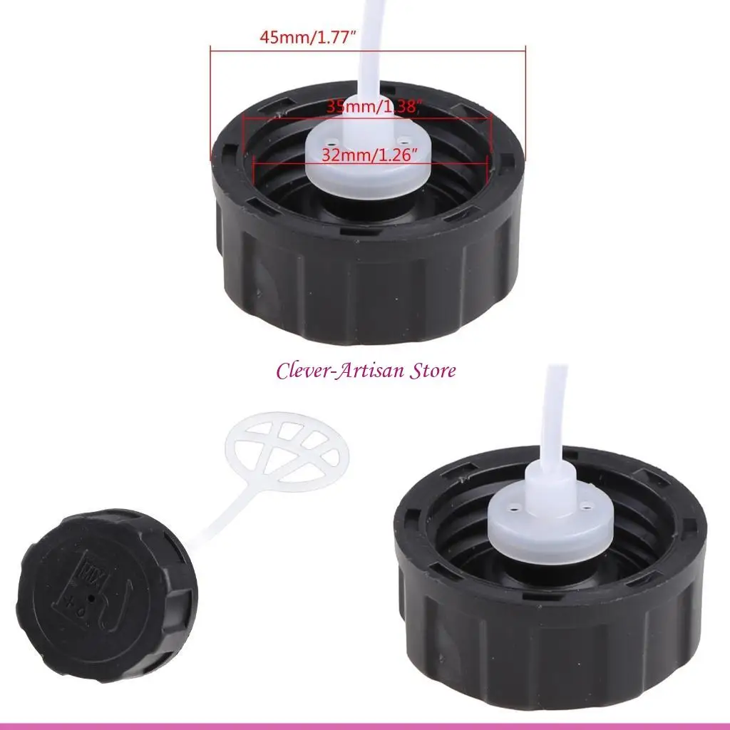 Tanque combustível escova E06b Substitua tanque combustível para cortador grama grama grama grama 430520