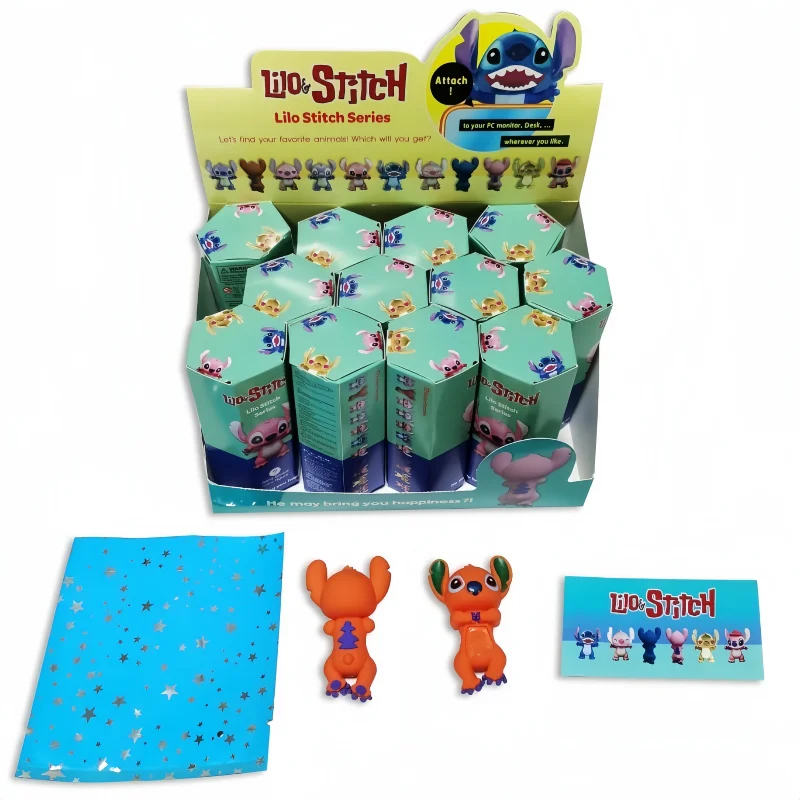 Sonny Angel Stitch Blind Box Party Angel Mysterious Surprise Box Anime Figur Modell Puppen Weihnachtsgeschenke Motherland Edition Spielzeug