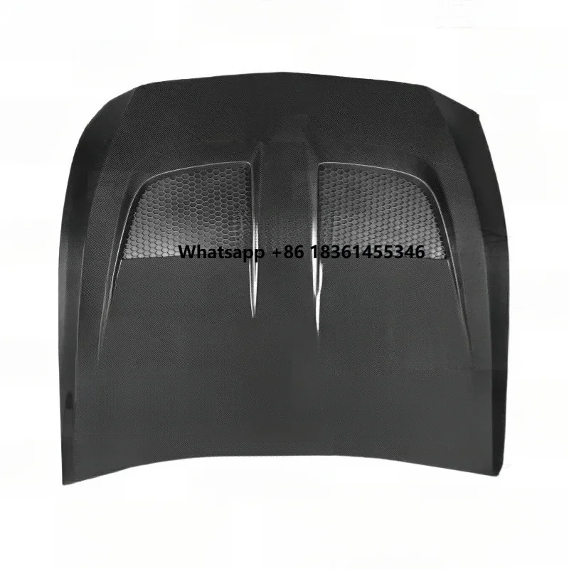 

For the 2024 GTD Hood Carbon Fiber Engine Cover Clear Engine Hood Body Kit