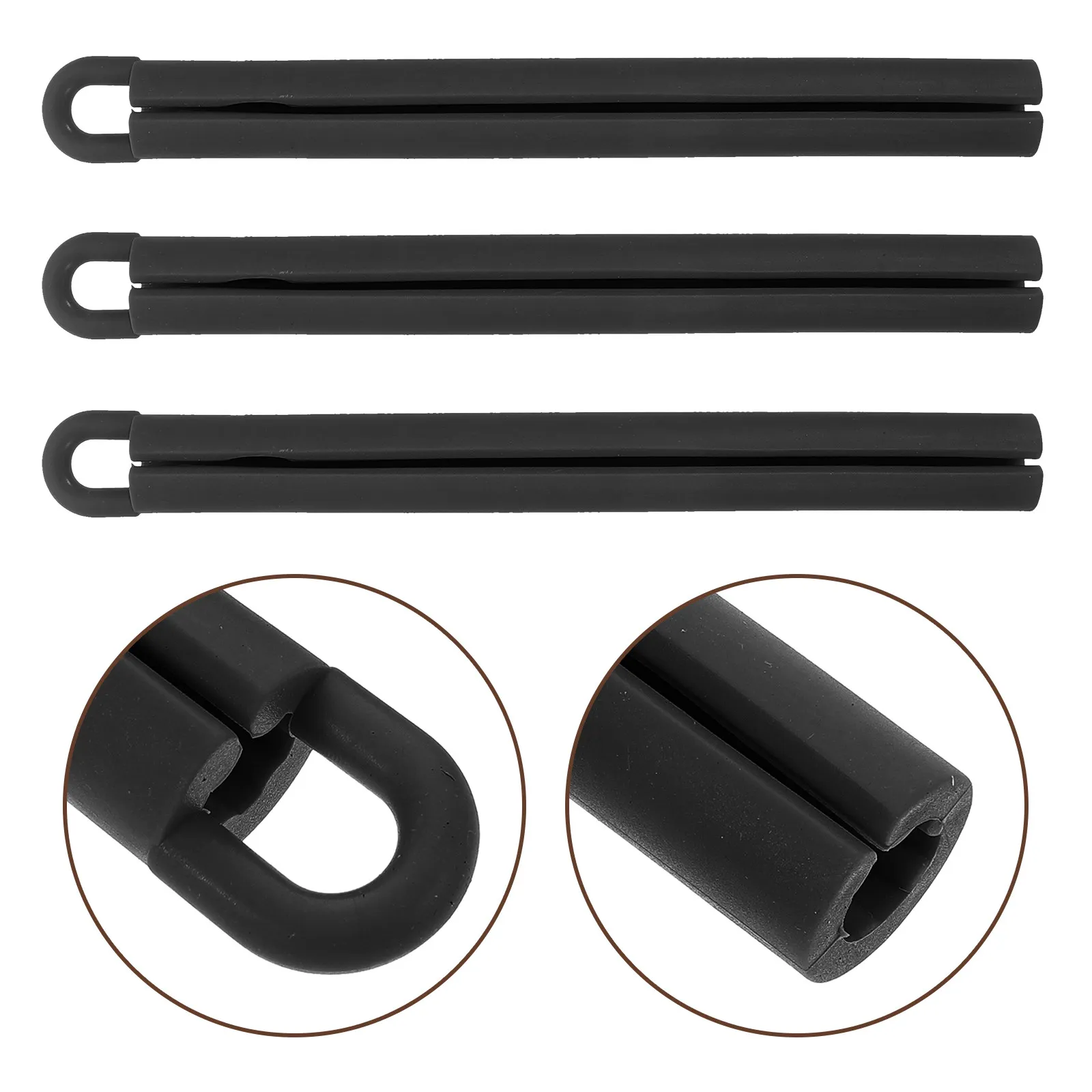 

5Pcs Pool Cue Holder Rubber Hanger Billiards Rod Organizer Extended Cue Stick Display Rack Billiards Rod Organizer