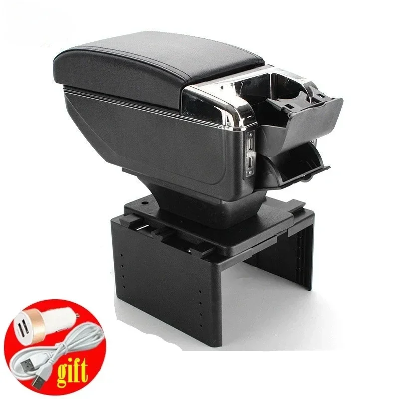 

NEW Universal Car Armrest central Universal model armrest box car accessories storage box modification Retrofit parts USB