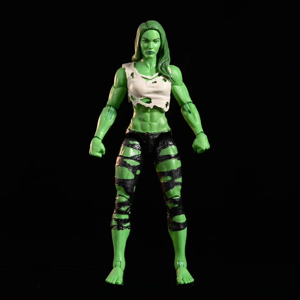 Marvel Truyền Thuyết Độc Quyền Cô-Hulk Hulkettes Tức Giận & Đầu Thường Phiên Bản Không Phụ Mở Tay 6 "Rời Hành Động hình