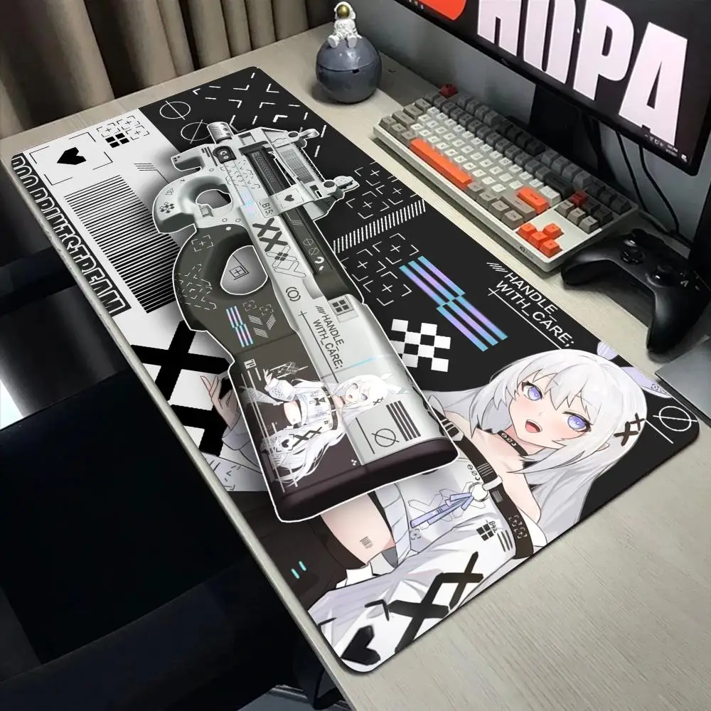 Anime Girl Mouse Pads PrintStream Gaming Mousepads 400x900 Large Mousepad Gamer Rubber Mat Company Desk Pad Design For CSGO