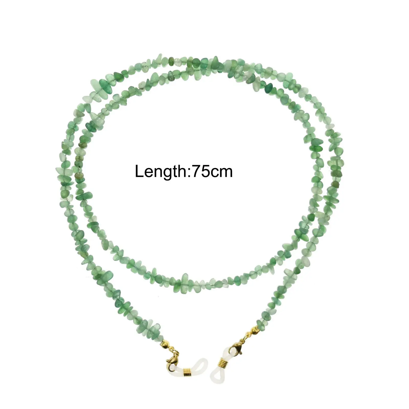 Glasses Chain for Women Lightweight Around Neck Fashion Beaded Eyeglasses Strap for Birthday Woman Girls Holiday Anniversary image 6