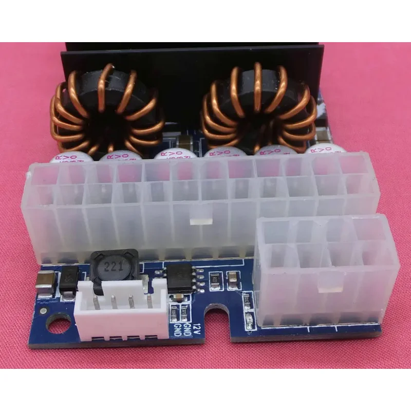 Fonte de alimentação para computador industrial montada em veículo ITPS DC DC-ATX Robô VR Teste de condução 400W