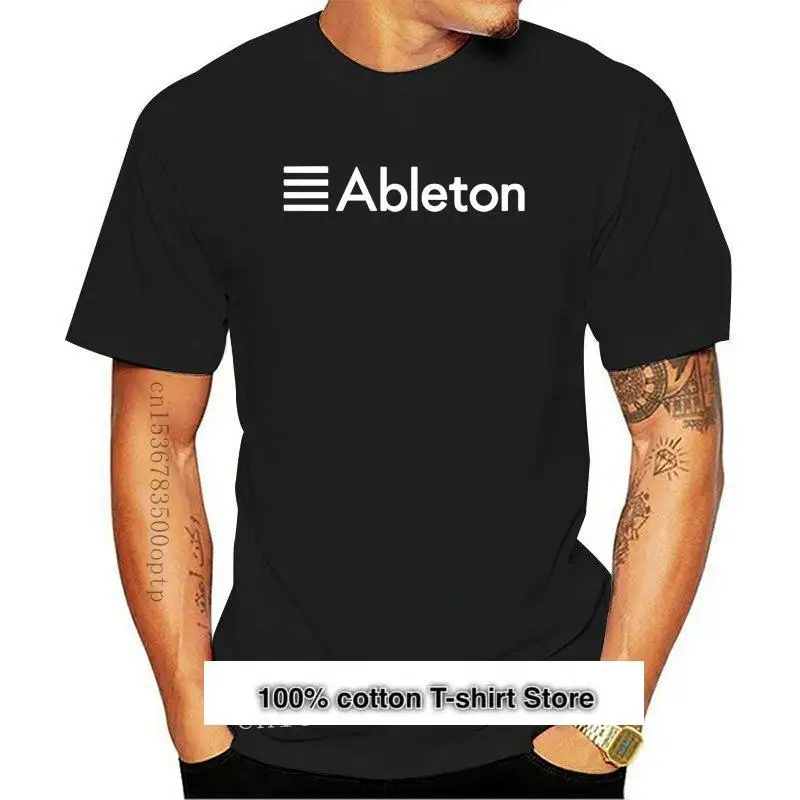 ABLETON-T-SHIRT-STUDIO-CLUBWEAR-PRODUTTORE-EDM-CASA-13 colorida, nueva camiseta divertida, Magliette, trasera