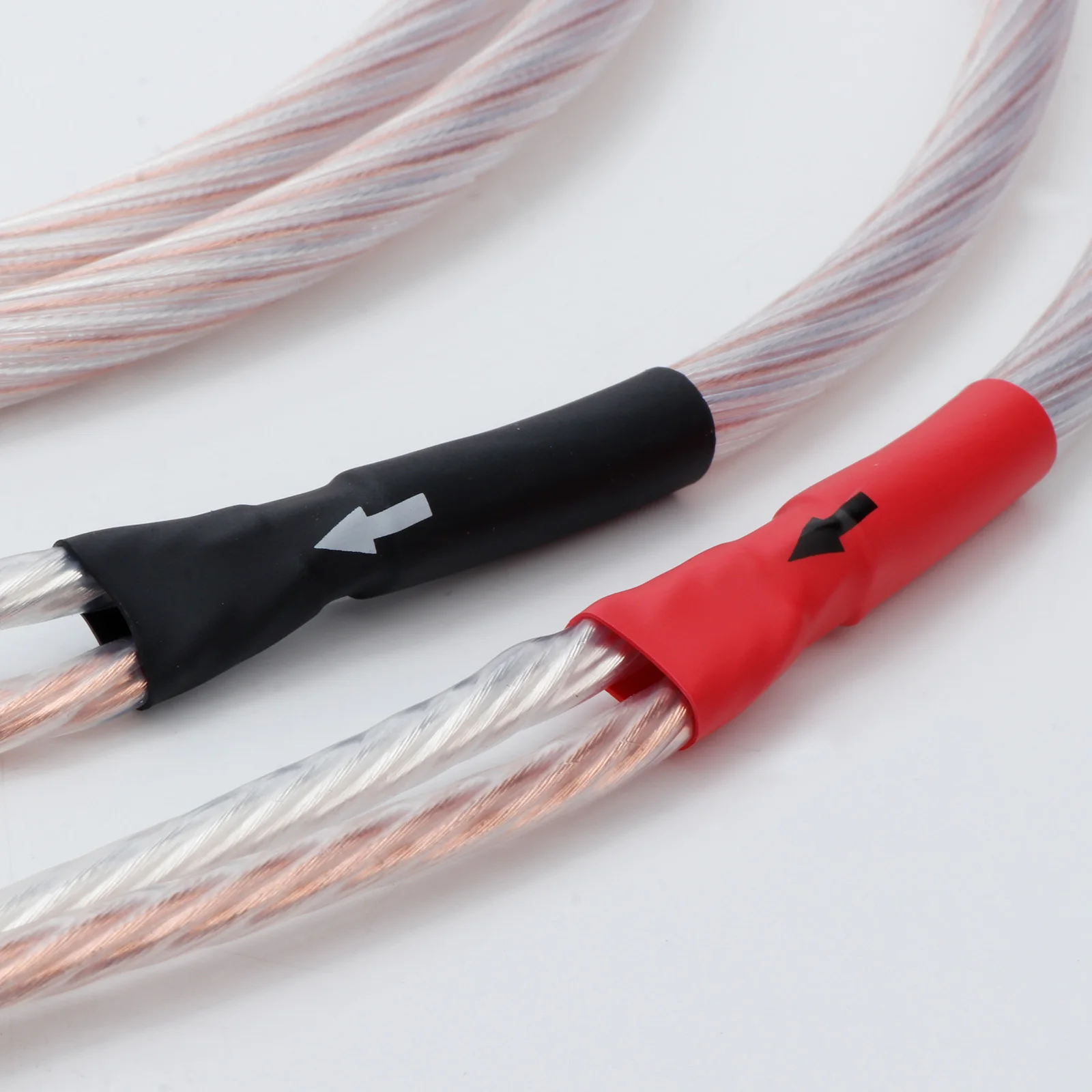 Paar RCA-auf-2-Bananenstecker-Lautsprecherkabel, 7N OCC versilbert, Biwire-Lautsprecherkabel für Verstärker, Subwoofer, CD-Audio, DAC – Detail 6