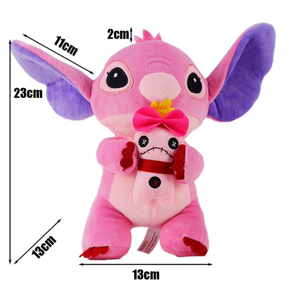 12cm 20cm 25cm Stich ausgestopfte Plüsch modelle Cartoon gefüllte Plüsch puppen Anime Plüsch Babys pielzeug kawaii Kinder Geburtstags geschenk