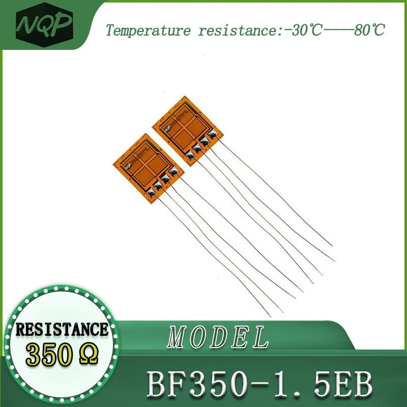 Strain gauge BF350-1.5EB, high-precision, resistive type, with a resistance value of 350 ohms, for  load cells.