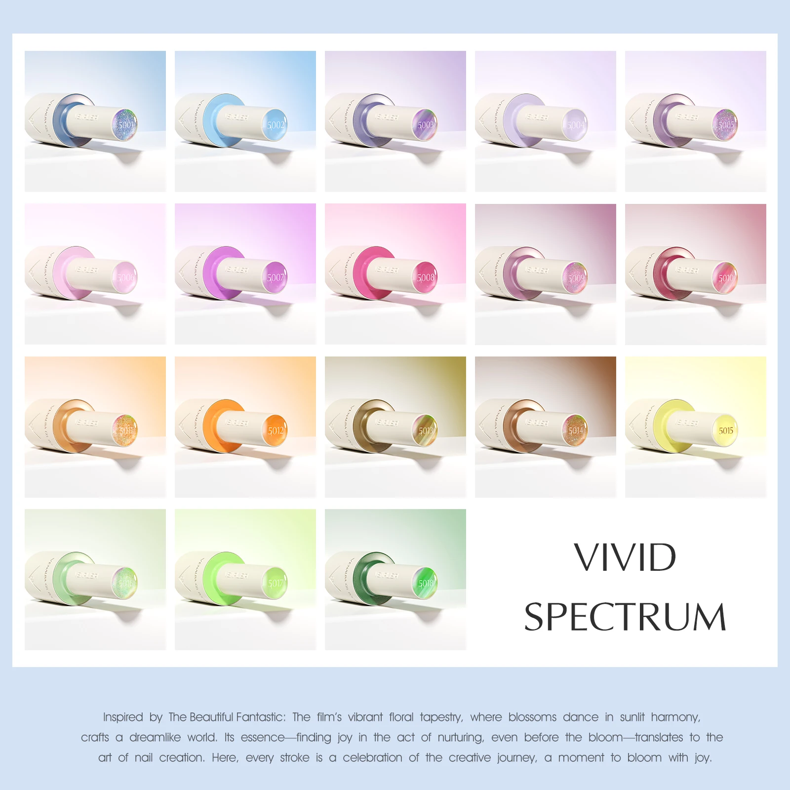 V7 1Set VENALISA Winter-Herbst-Kollektion Komplettset 10ml HEMA-frei TPO-frei Veganes Nagelgel-Farbsortiment Markenkoffer – Detail 18