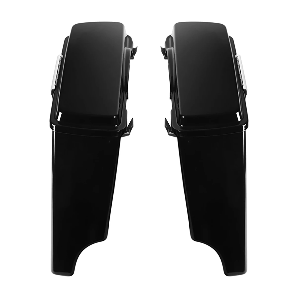 For Harley Touring Hard Saddlebags High-Sided Saddle bag Latch Lid FLH FLHT FLHR FLTR Road King Electra Street Glide 1993-2013
