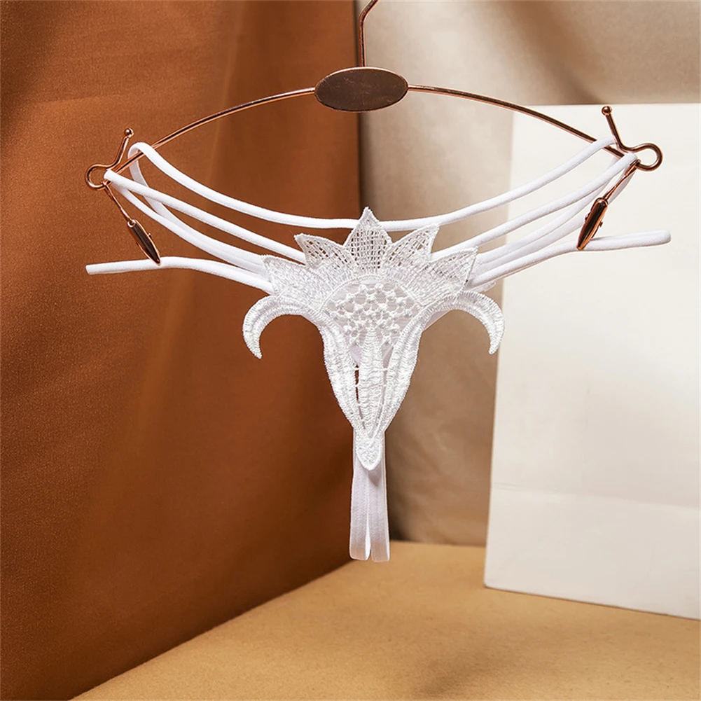 المرأة مثير ملخصات الجوف خارج ثونغ سلسلة السروال لينة SleepPanties ملابس داخلية جيدة التهوية سريعة الجافة الملابس الداخلية منخفضة الارتفاع T-الظهر