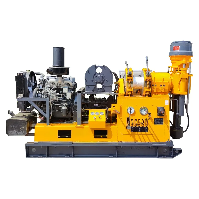 Customized  200m/300m/500m Core Drill Rig Hydraulic Diamond Coring Equipment Diesel Powered for Geological Exploration
