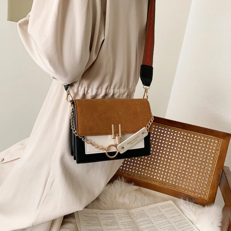 Crossbody Bag High-end Retro Mulheres 2023 Outono Inverno Novas Mulheres Saco Textura Elegante Portátil Pequeno Saco Quadrado