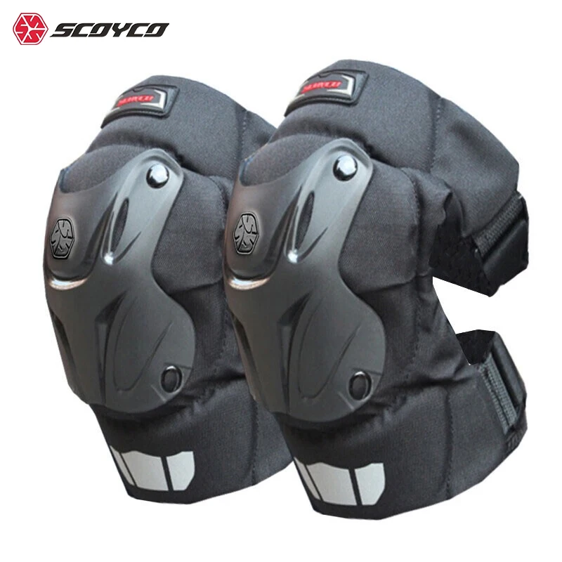 

SCOYCO Motorcycle Knee Pads and Elbow Motocross Guards Protection Motorbike Riding Knee Elbow Protective Combo MTB Joelheira Set