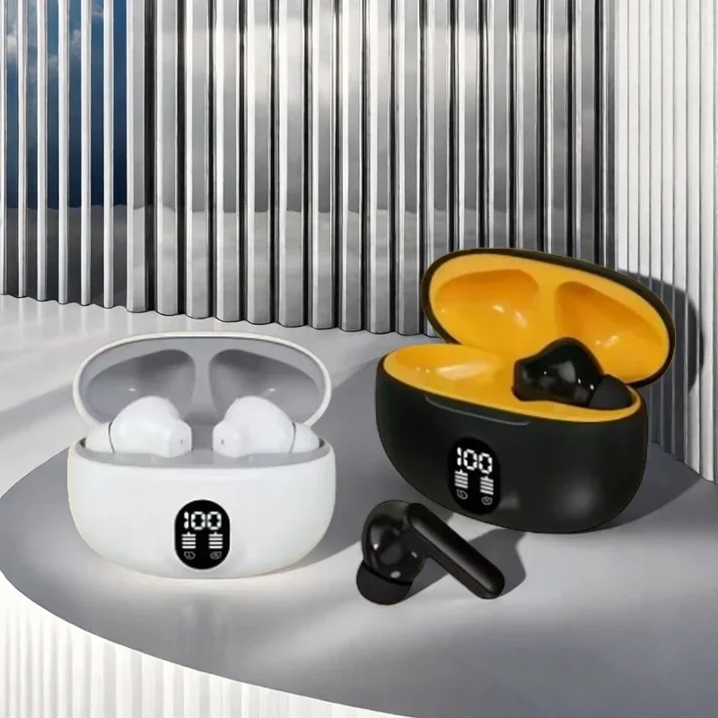 سماعات الرأس اللاسلكية TWS الأصلية سماعات بلوتوث مع ميكروفون للحد من الضوضاء سماعات أذن باص عالية الدقة