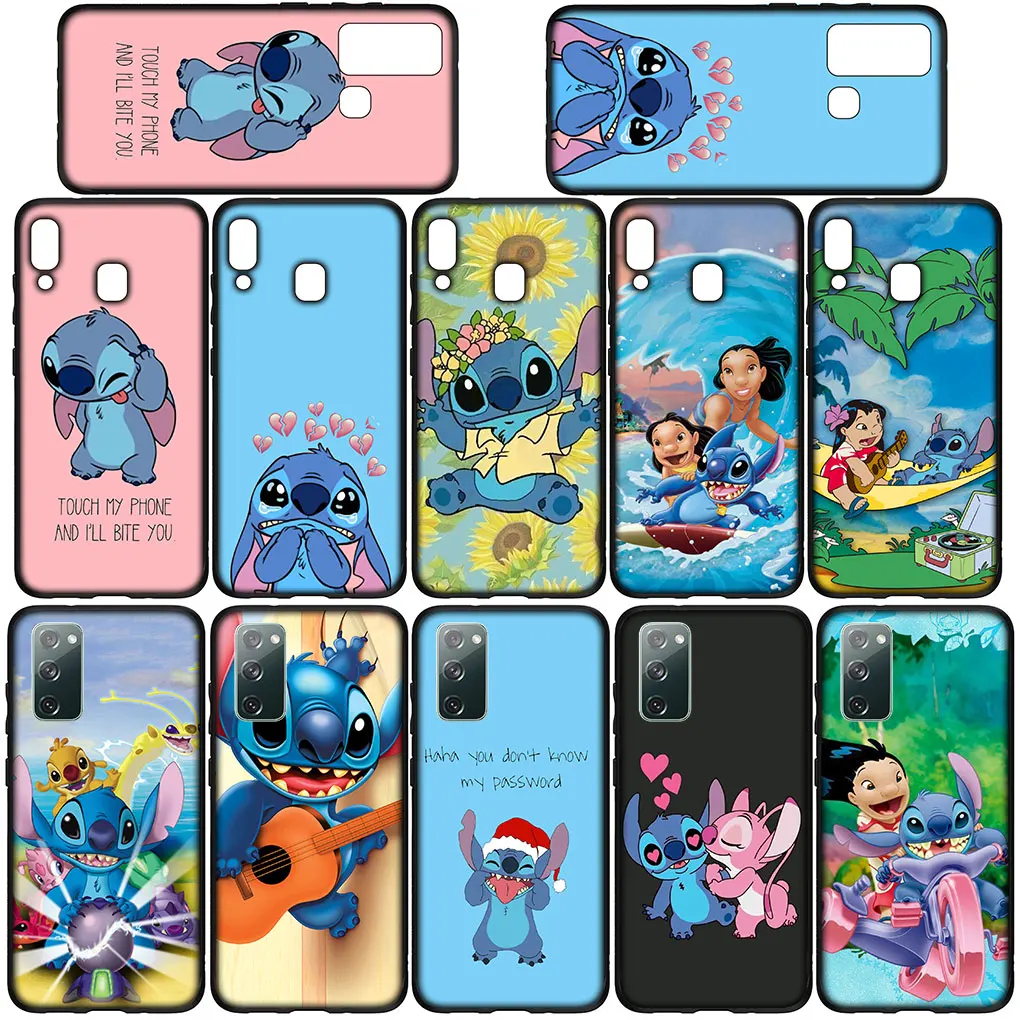 Lilo Stitch funny cute cool Phone Cover Case for Motorola Moto G9 G30 G50 G60 G40 G52 G41 G42 G22 G71 E32 E7 G100 G Soft Casing