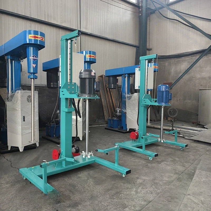 Good Items 4KW 500L Electric Pneumatic Lifting Homogenizer High Shear Disperser