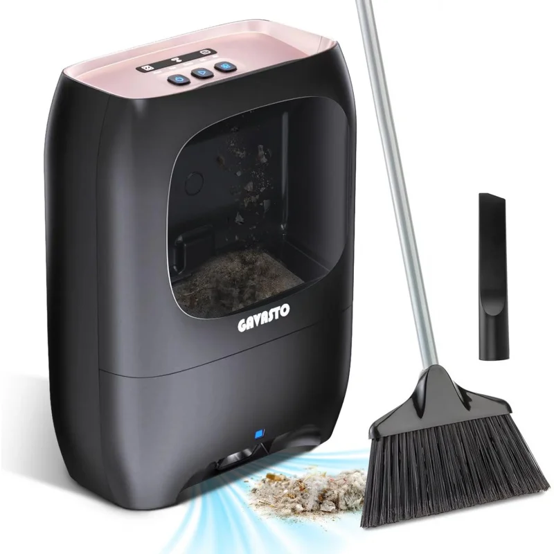 

Touchless Vacuum Automatic Dustpan - 1800W Powerful Suction, Self-Cleaning Brush, Quiet Mode for Hardwood & Pet Hair