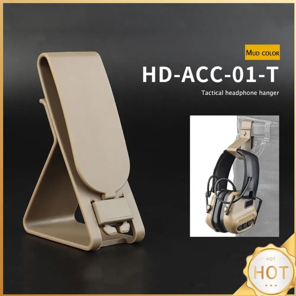 

Molle Quick Release Clip Portable Headphone Hanger Nylon Waterproof Mobile Phone Bracket Protector for Outdoor Accessories