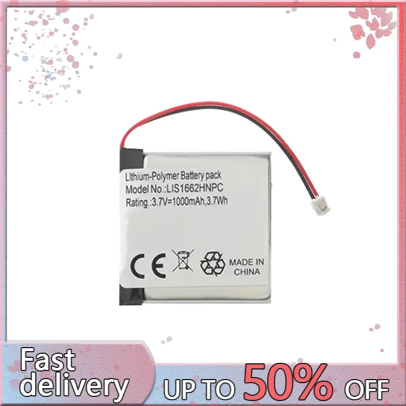 1000mAh Battery LIS1662HNPC For Sony WH-1000xM3 WH-1000MX4 WH-CH710N/B WH-XB900 WH-XB900N WH-XB910 WH-XB910N