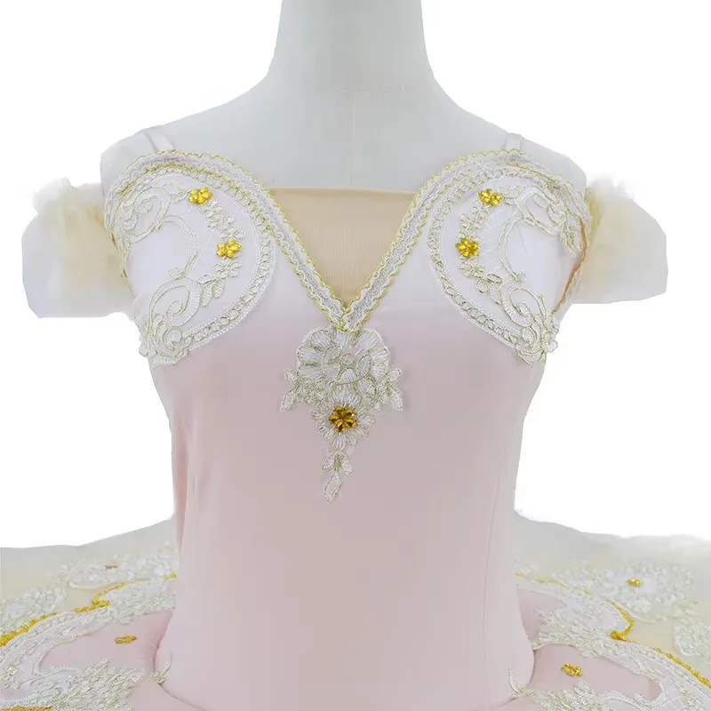 ใหม่ผู้ใหญ่เด็กคลาสสิก Professional บัลเล่ต์ Tutu Swan Lake แพนเค้ก Tutu Ballerina Party เครื่องแต่งกายเต้นรําบัลเล่ต์ชุดผู้หญิง